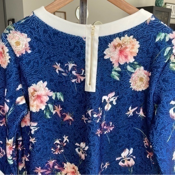 💋 Pietro Brunelli floral formal maternity dress 👗 M - Picture 8 of 11